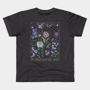 The Flowers Of Twilight Kids T-Shirt